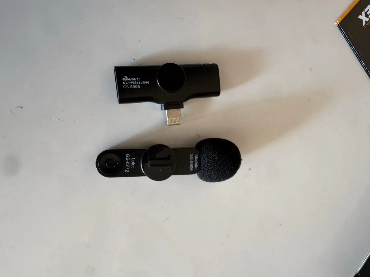 Microfone lapela Gshield