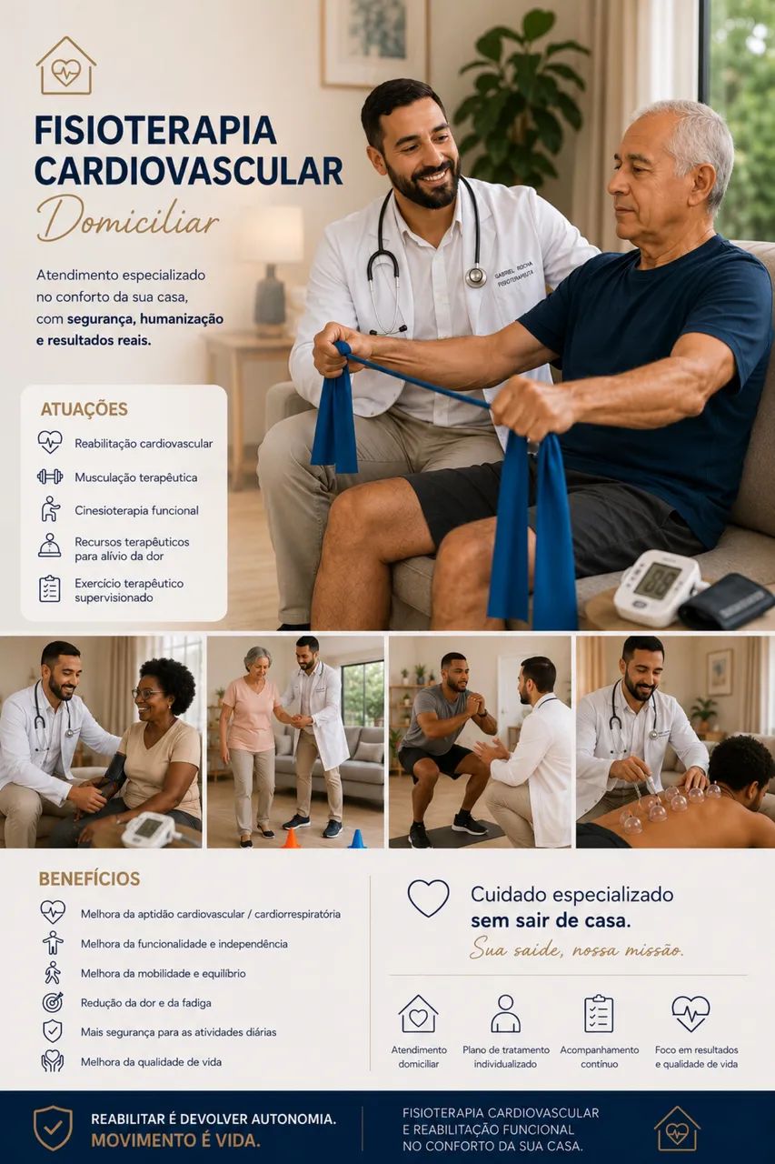 Fisioterapia cardiovascular em Maceió e Marechal Deodoro!!!