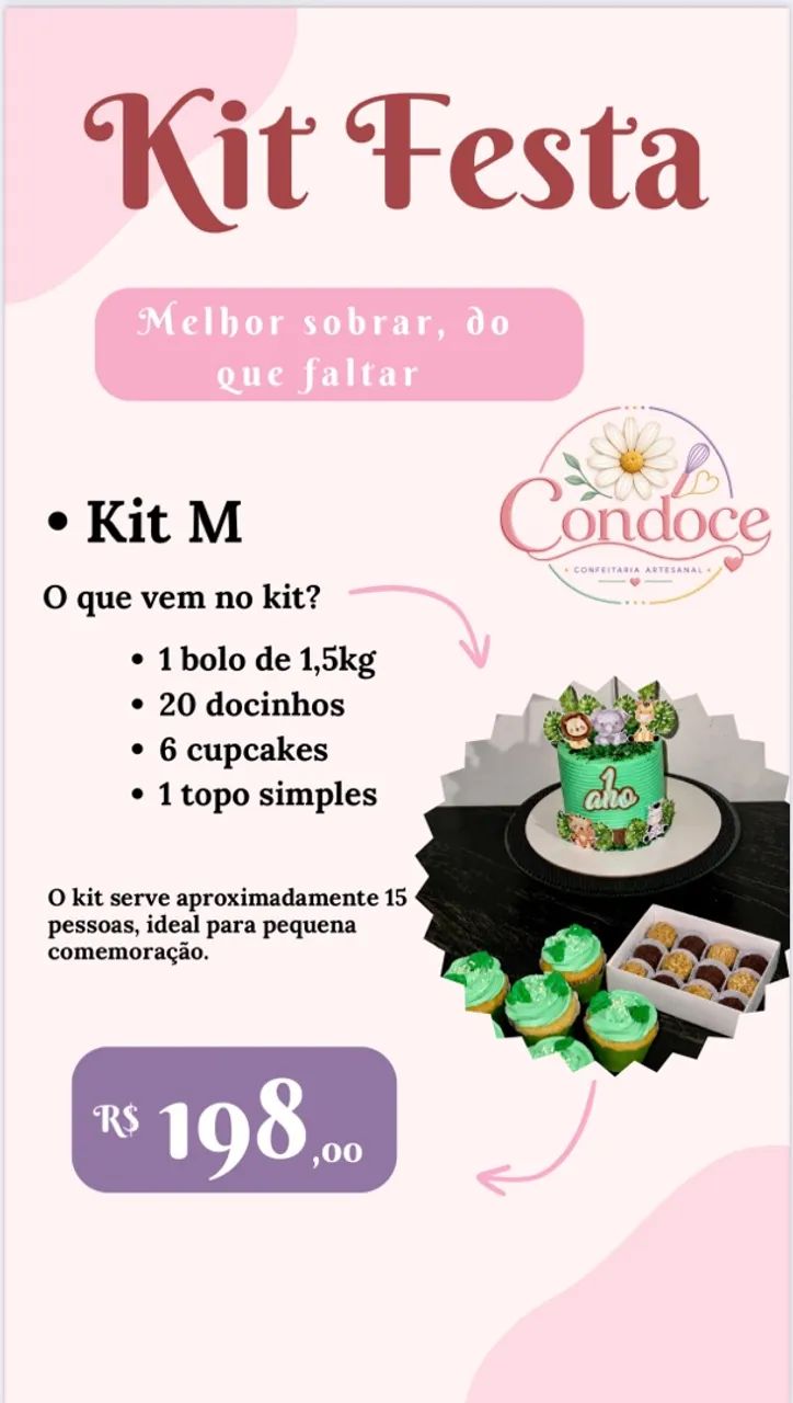 KITS FESTA - CONDOCE CONFEITARIA - Foto 2