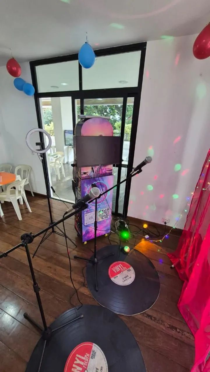 Aluguel de KARAOKÊ + JUKEBOX + CAIXA DE SOM BLUETOOTH + BRINDE PERSONALIZADO - Foto 2