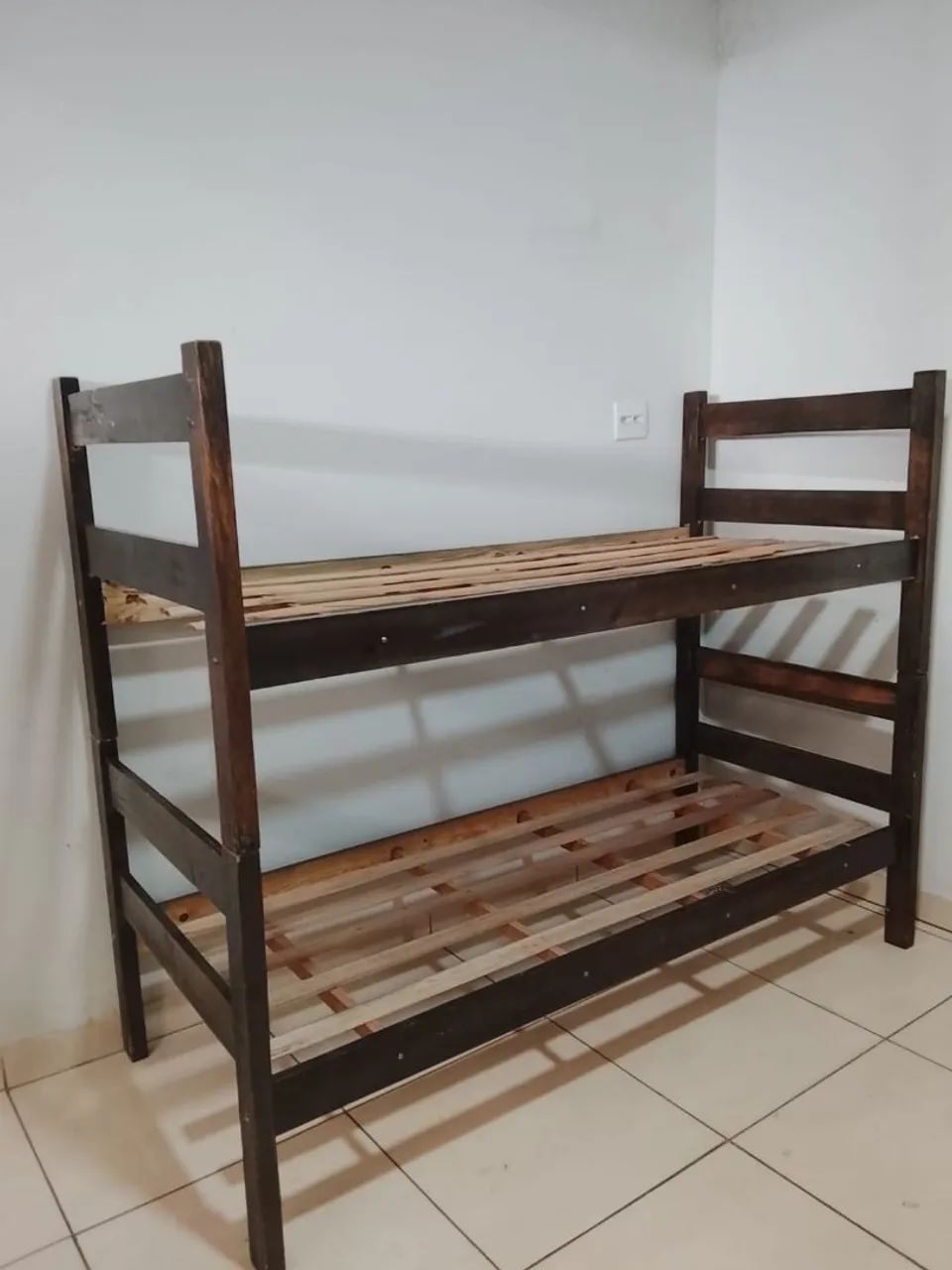 Beliche baixa sem escada cor tabaco USADA ENTREGA dentro de Uberlândia MG 