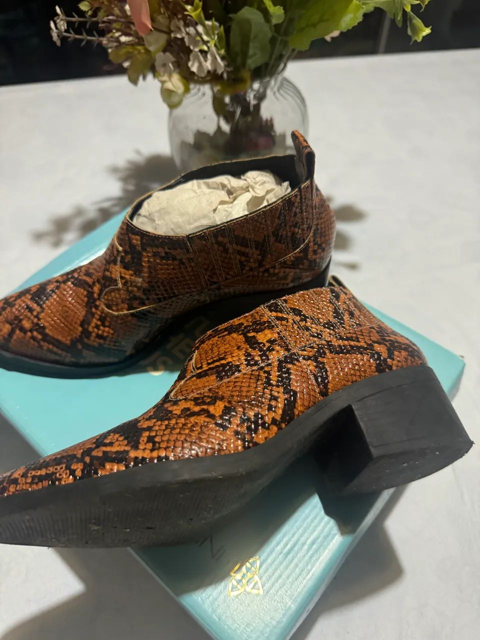 Bota seminova cobra Di Valentini - Foto 4