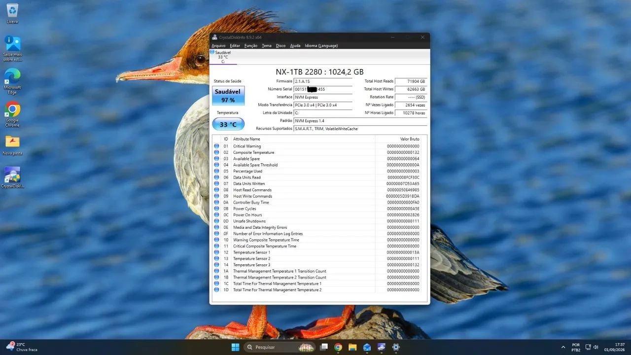 Ssd m.2 1tb NX2280 - Foto 4