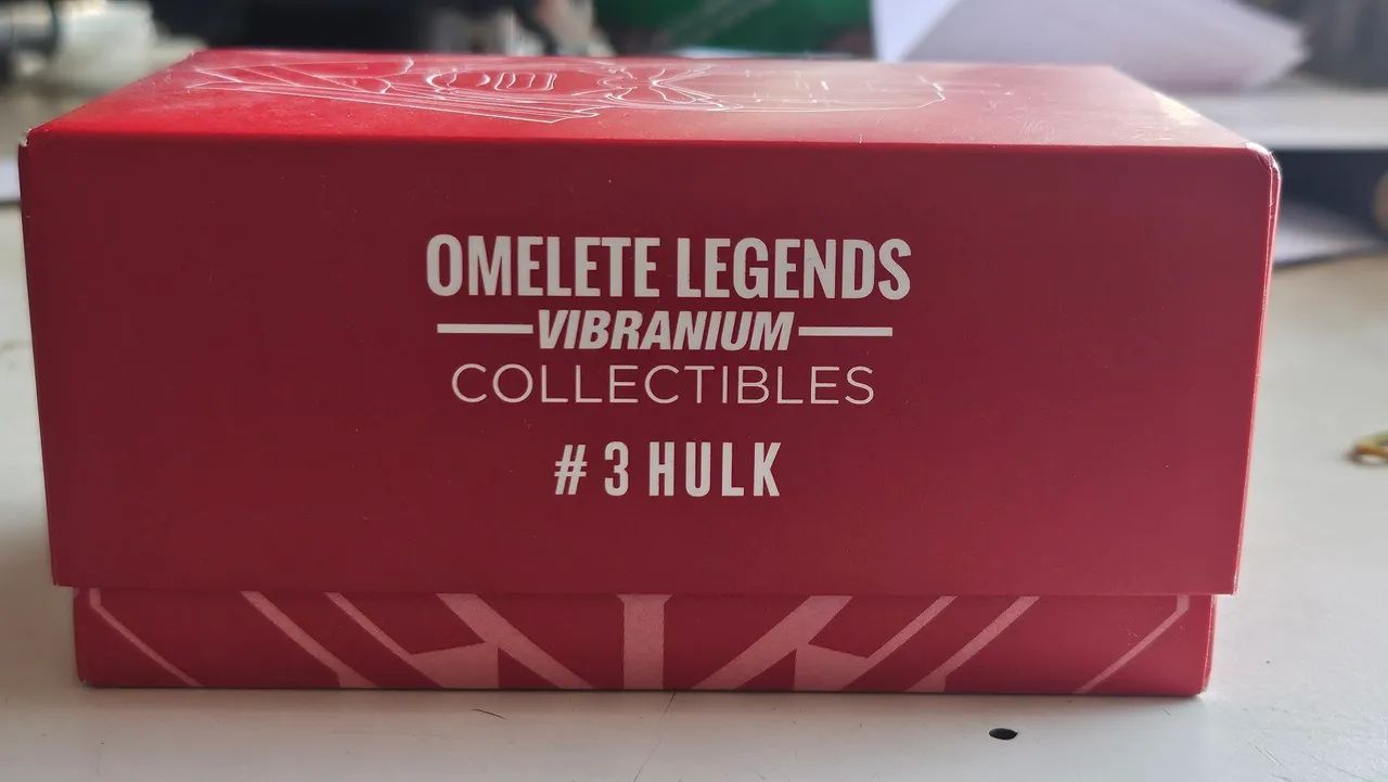 Mini Busto Vibranium Collectibles #3 Hulk Omelete Box - Foto 3