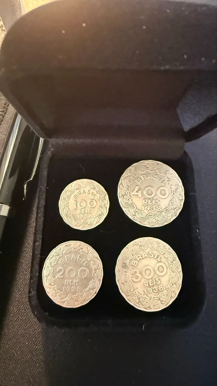 Moedas Antigas Réis Getúlio Vargas  - Foto 2