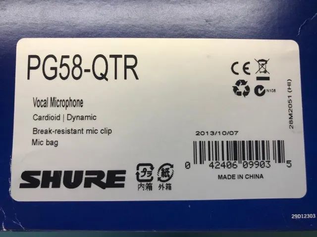 MICROFONE SHURE PG58 - Foto 3