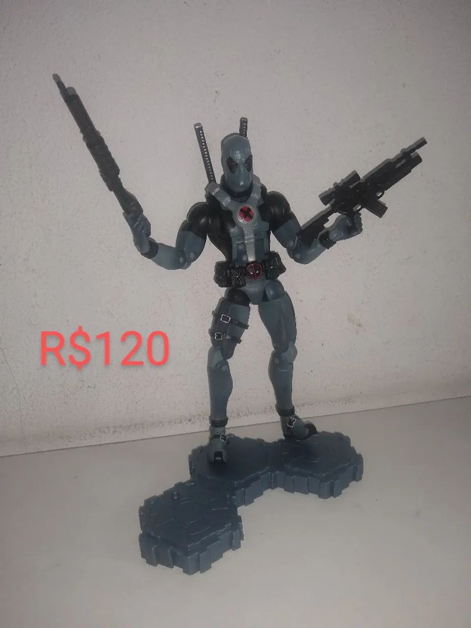 Figura de ação Marvel legends Deadpool versão x-force 