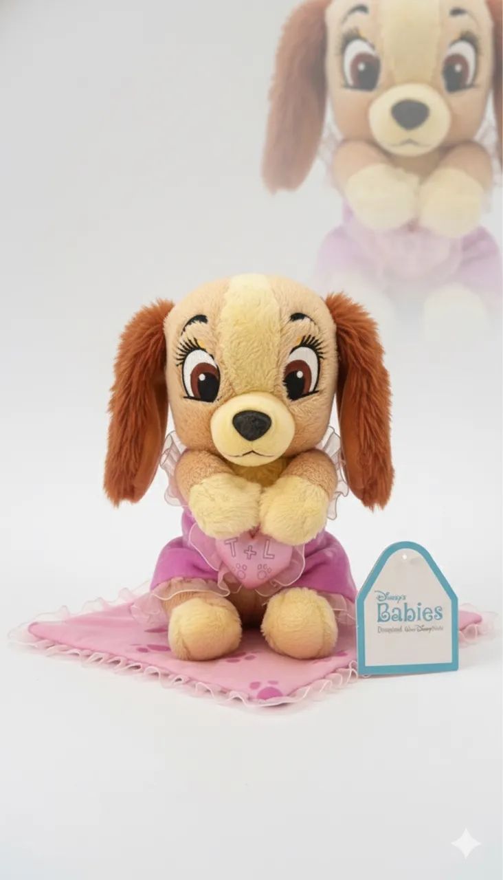 Dama baby pelúcia Disney 