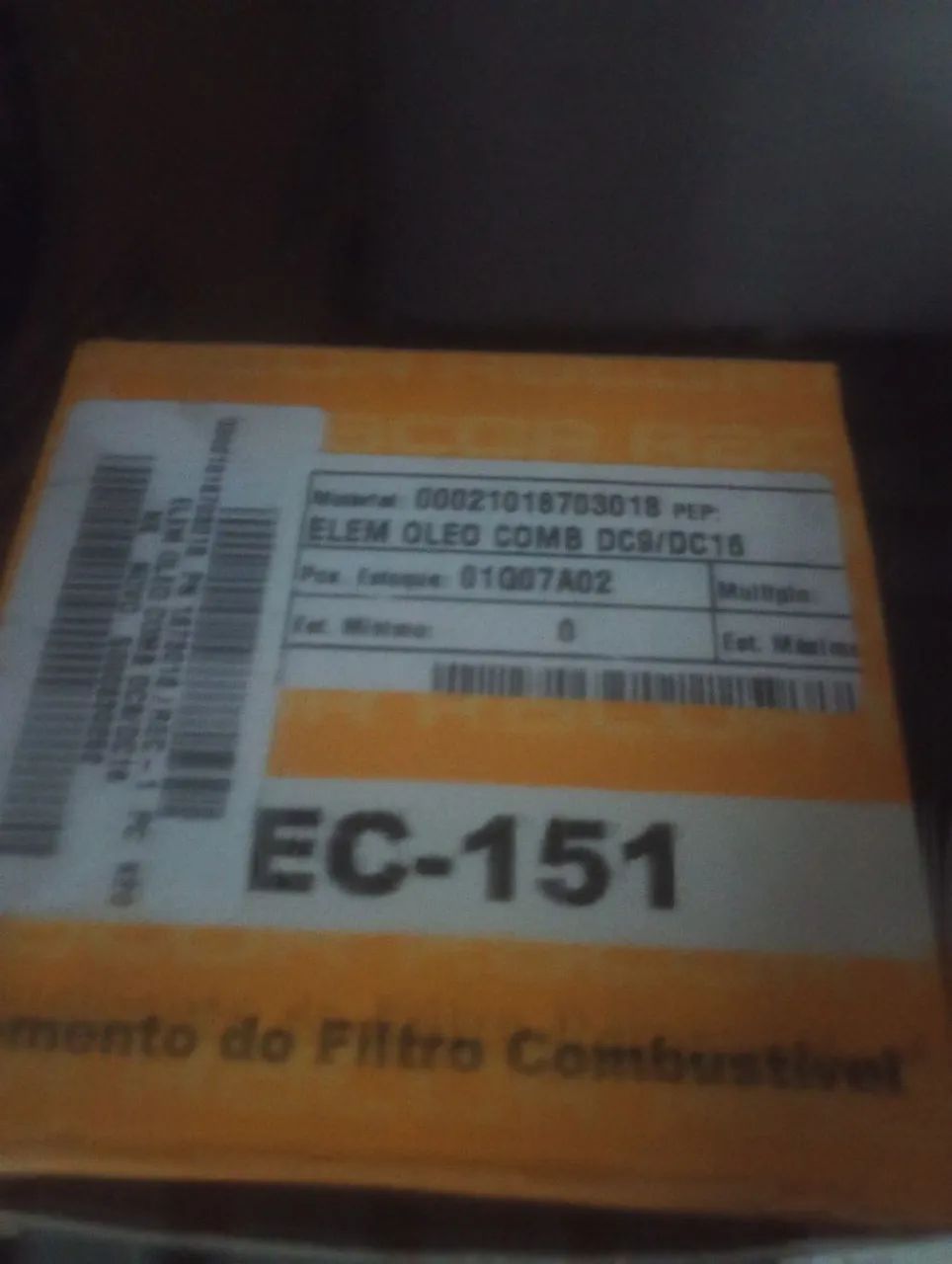 FILTRO DE COMBUSTÍVEL  - Foto 2