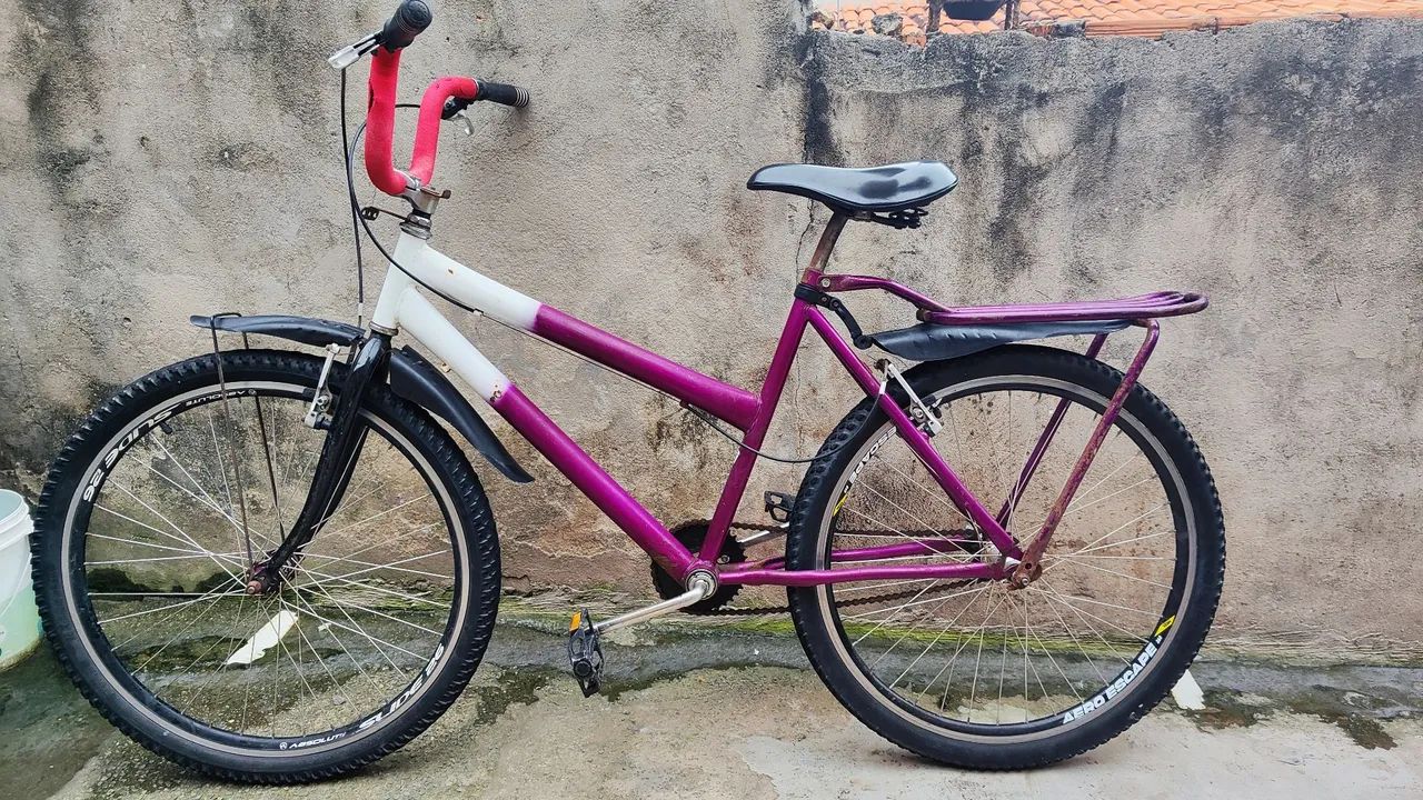 Bicicleta montada 