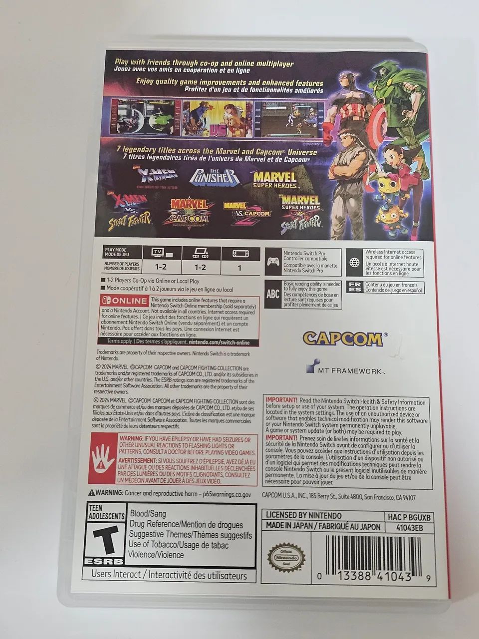 Marvel vs Capcom: Fighting Collection. Jogo de Nintendo Switch.  - Foto 2