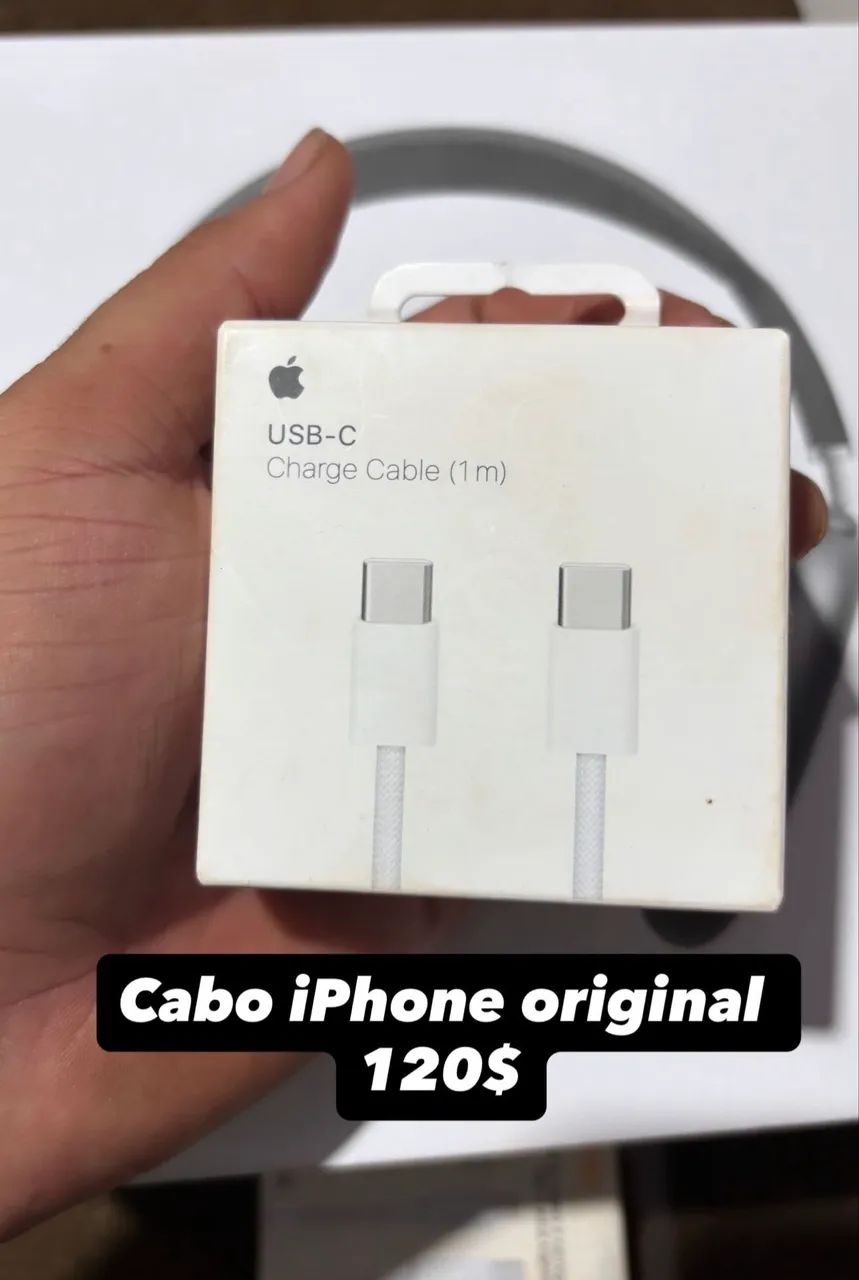 Cabo iPhone tipo C para tipo C original 