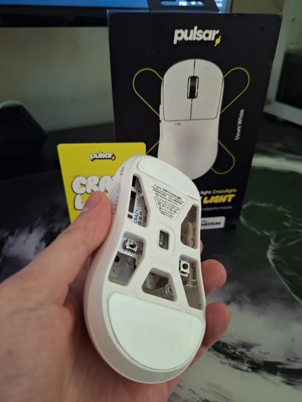 Mouse gamer Pulsar x2n Medium - Periféricos e Acessórios de