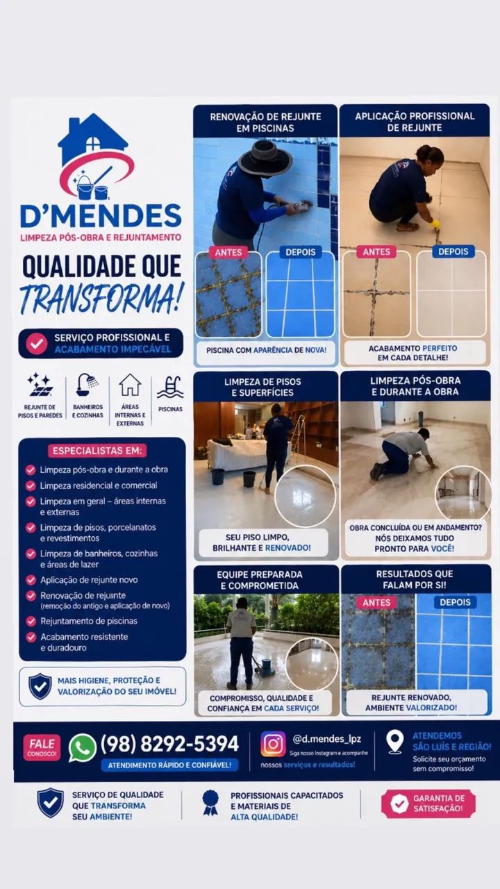 Limpeza pós-obra e rejuntamento - Foto 4