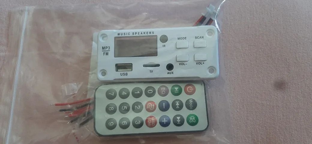  Bluetooth 5.0 MP3 Leitor USB Amplificador DC 12V 50W