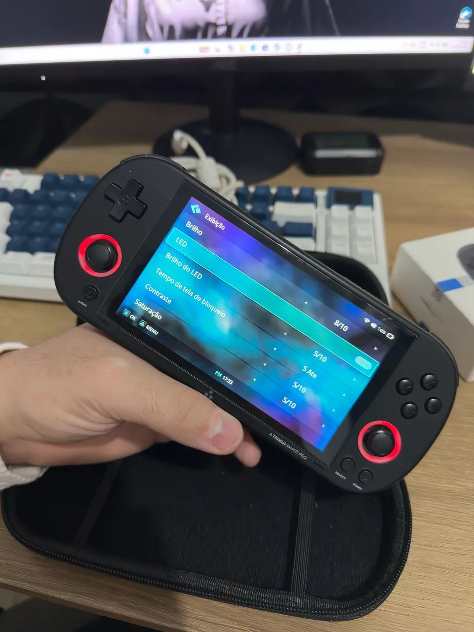 Trimui Smart Pro + Case + Caixa | Perfeito Estado - Foto 2