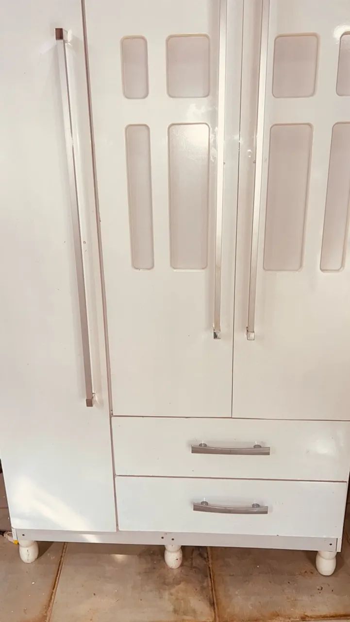 Guarda-roupa branco MDF  - Foto 3