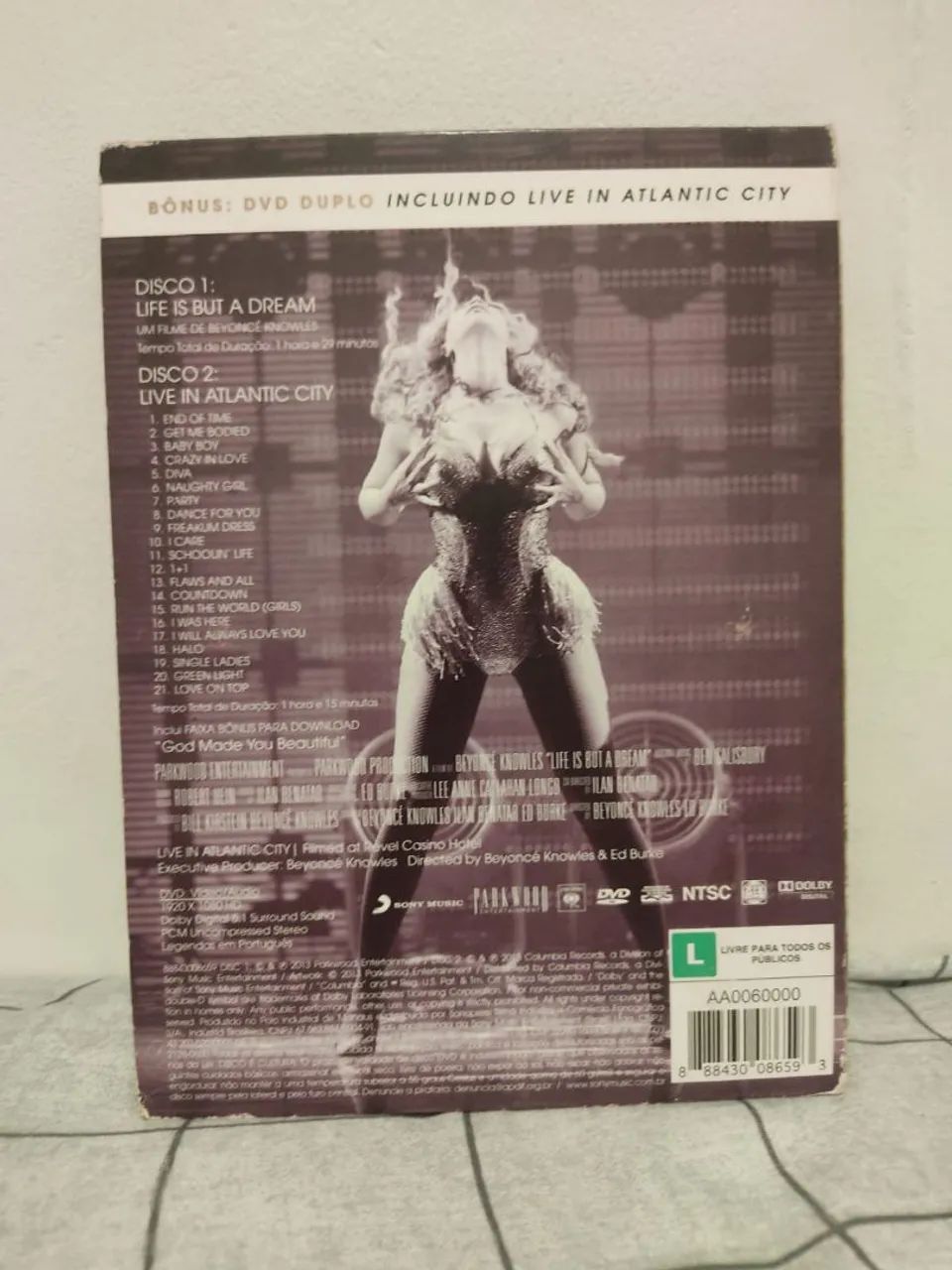 DVD BEYONCE Life is but a deram Duplo  - Foto 3