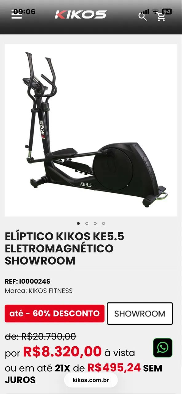 Elíptico Kikos Pro - Foto 3