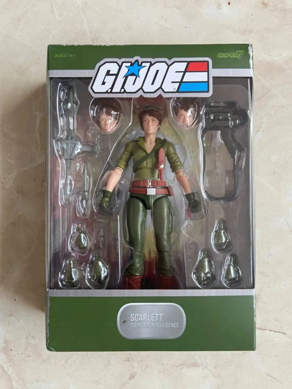 LADY J GI JOE ULTIMATES SUPER 7