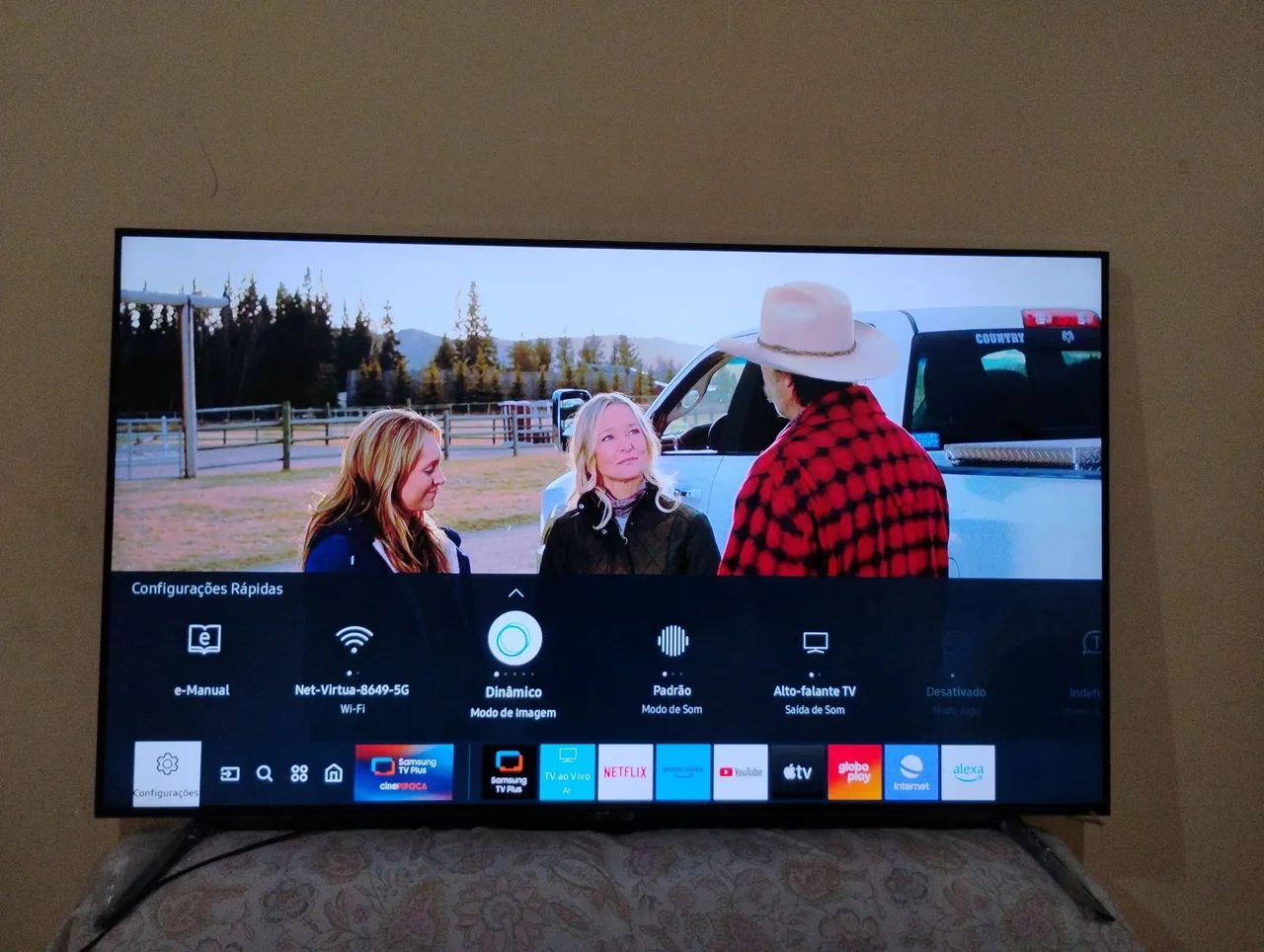TV Smart 4K 43 polegadas Samsung - Foto 5