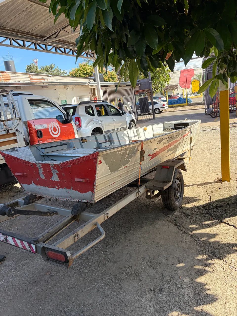 Canoa mutirão e carreta mutirão 