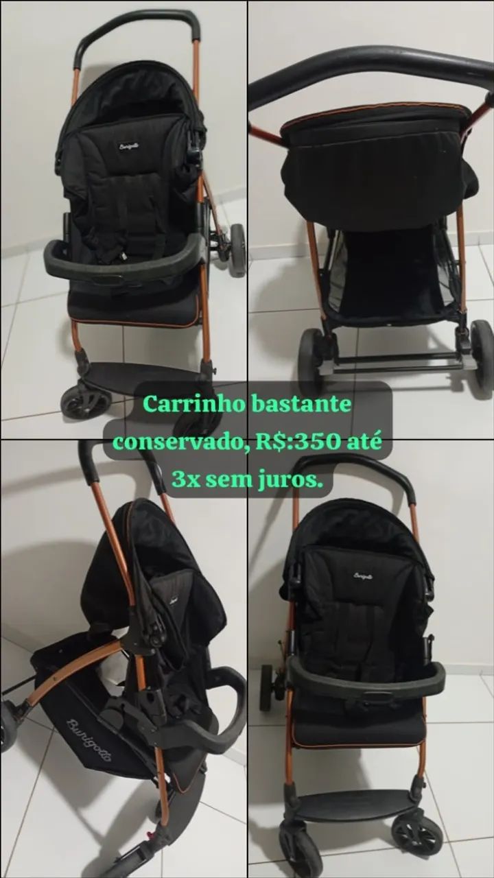 Carrinho de bebê Burigotto