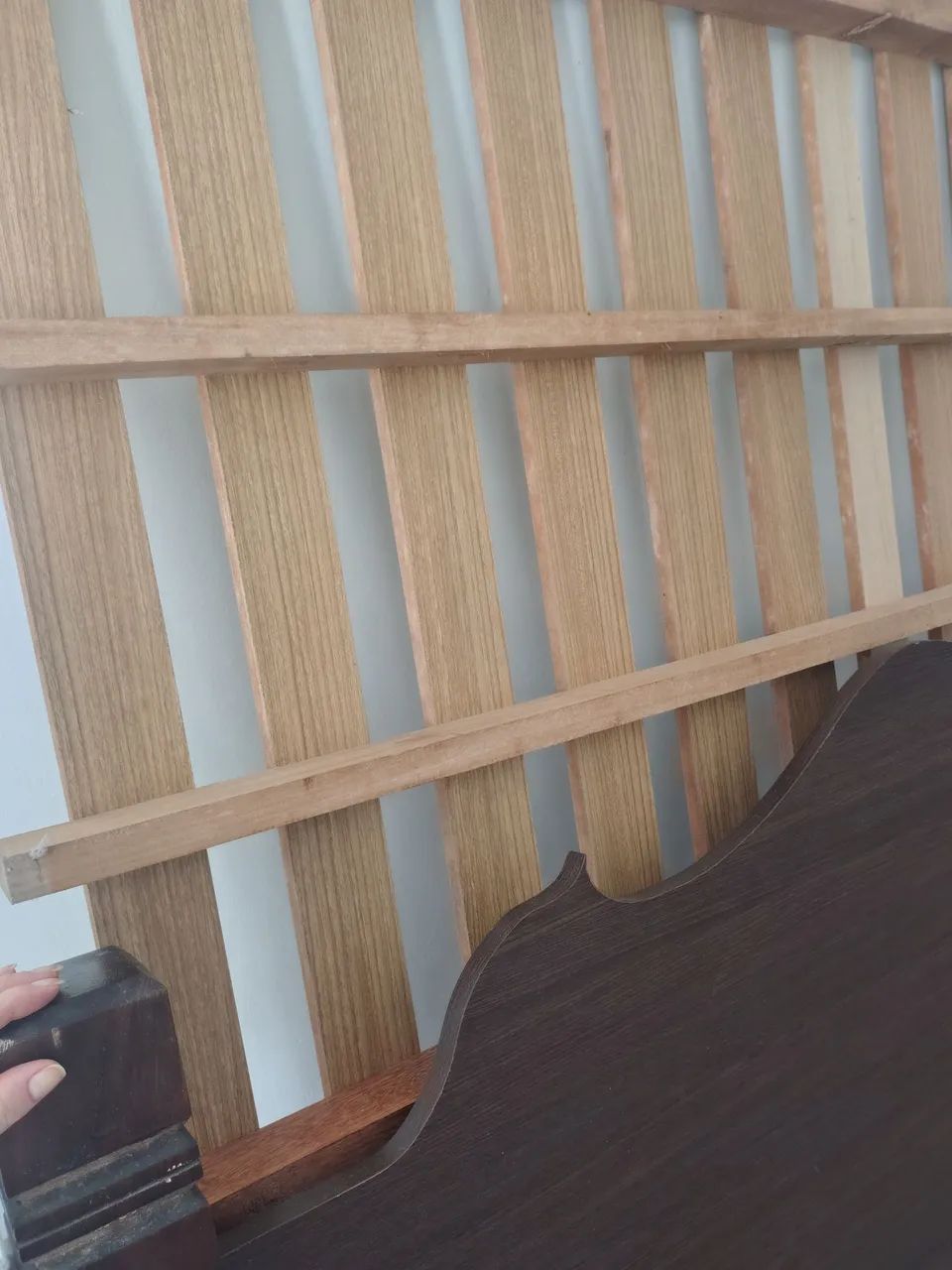 Cama com madeira maciça, Mais Colchão  - Foto 4