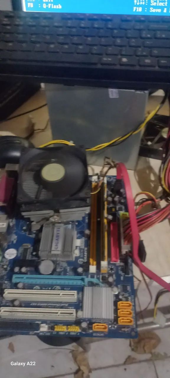 Placa Mãe ddr2 Funcionando  - Foto 2