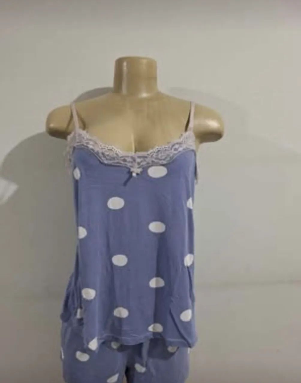 Baby doll feminino bolinhas  - Foto 2