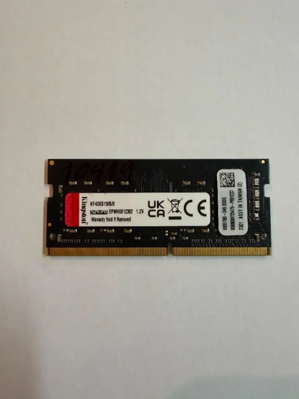 Memória RAM de notebook 8GB DDR4 - Foto 2
