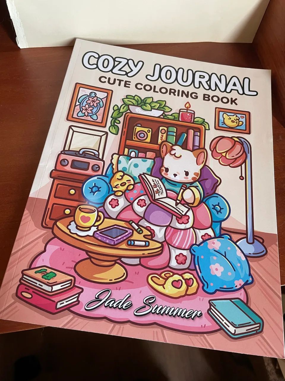 Cozy Journal cute coloring book - Jade Summer