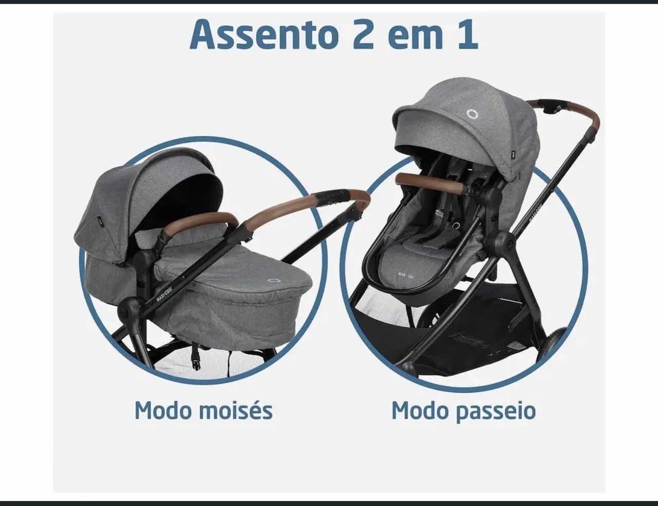 Carrinho de Passeio Bebê  - Foto 2