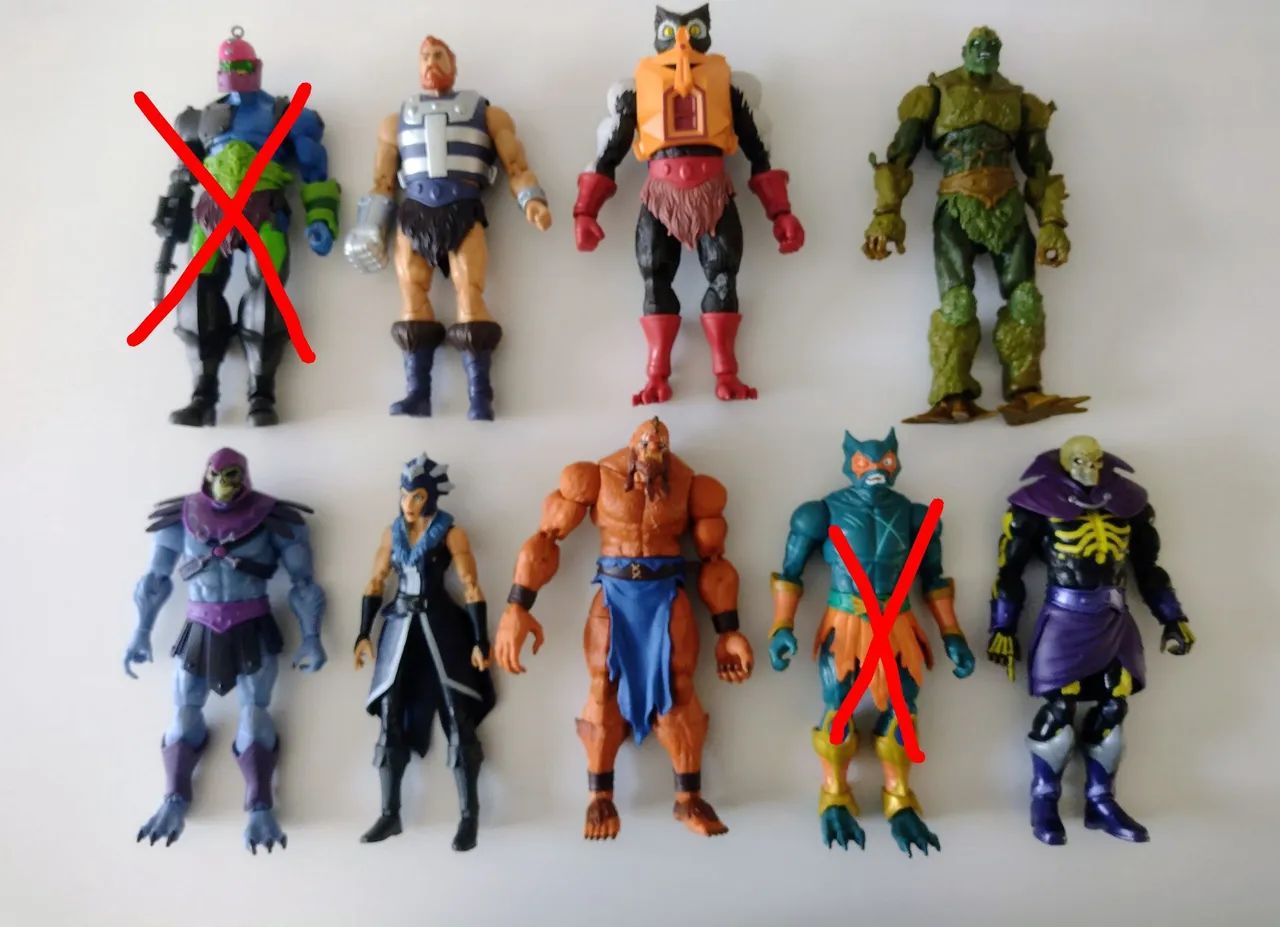 Lote - Masters of the universe revelation 