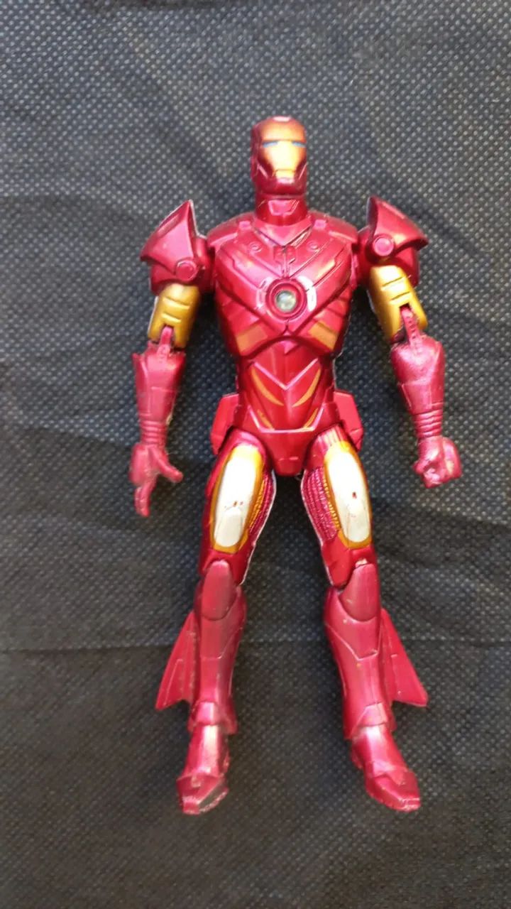 Homem de Ferro Marvel Boneco Antigo Paralelo - Foto 2