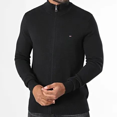 Suéter Lightweight Full Zip Up Sweater Tommy Hilfiger - Foto 2