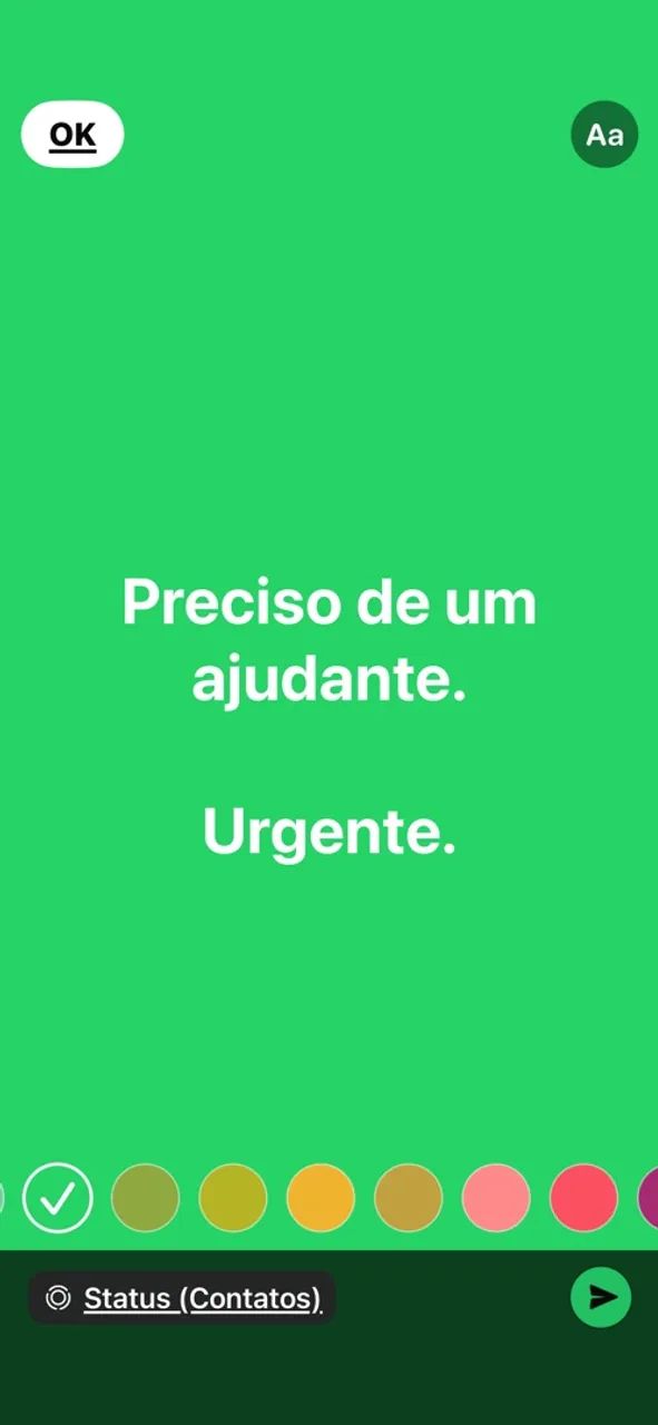 Um ajudante 