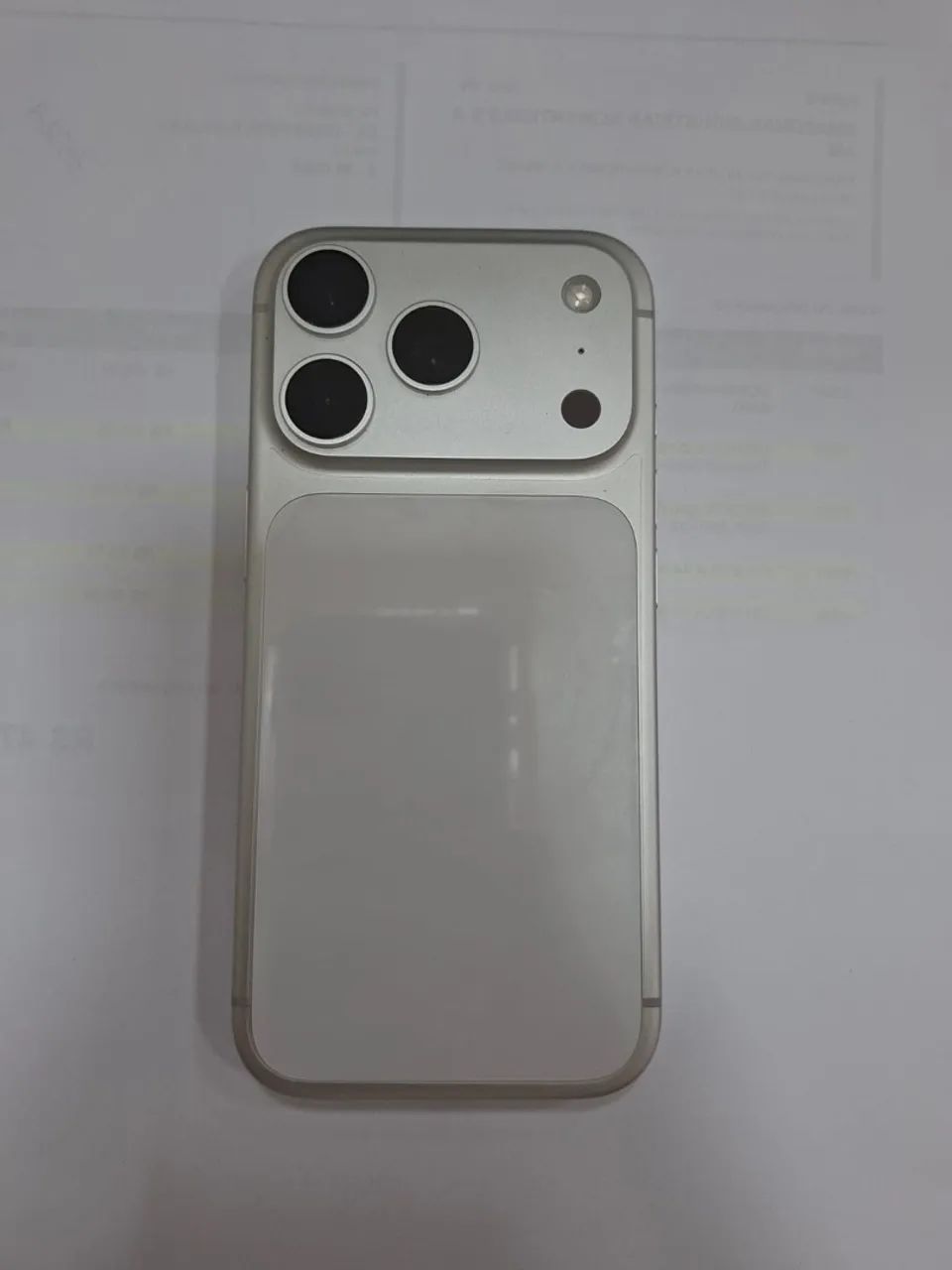 iPhone 17 Pro 256Gb Branco - Foto 5