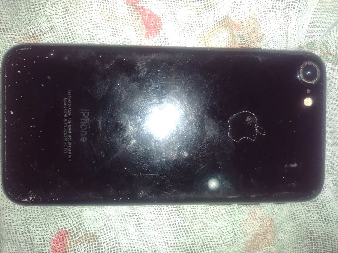 iPhone 7 preto com defeito  - Foto 2