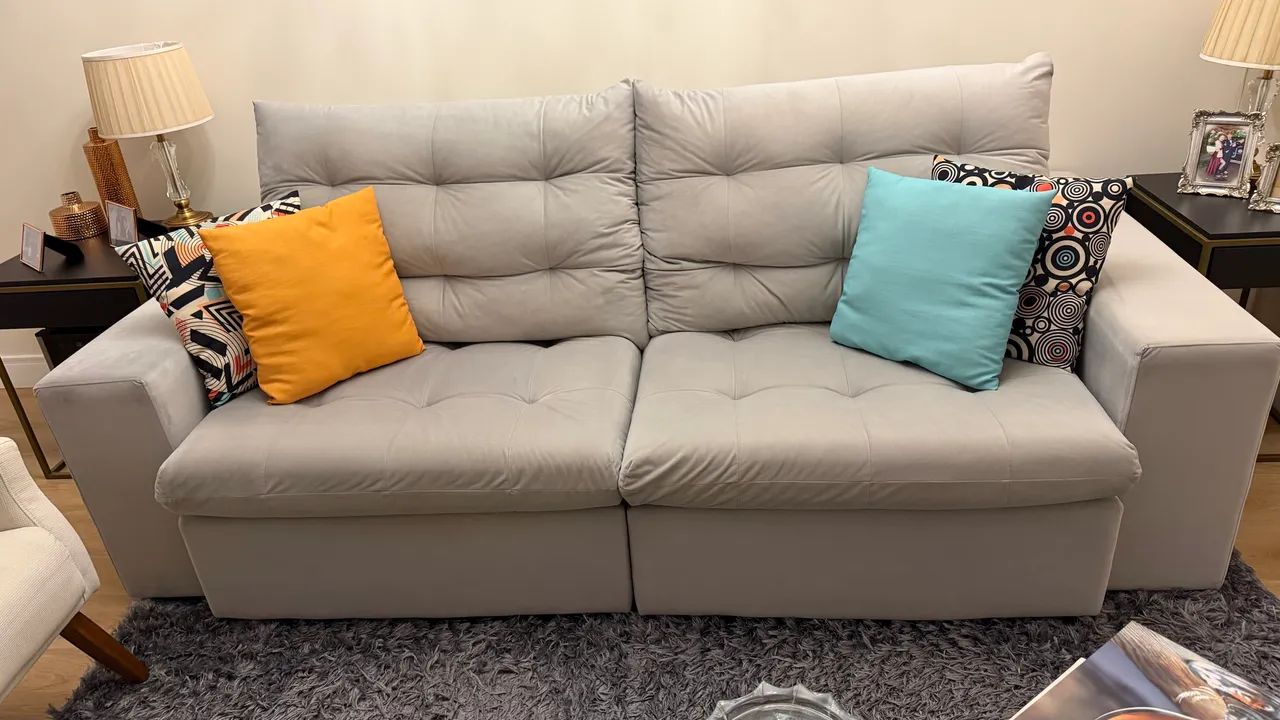 Sofá retrátil de boa qualidade 2,50cm 