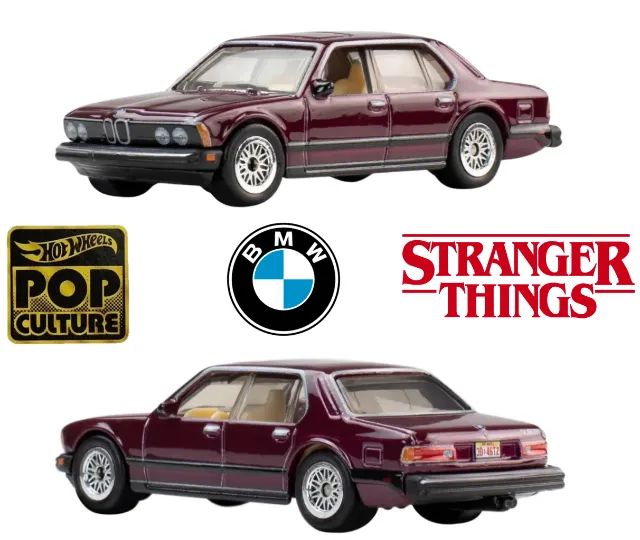 Hot Wheels Premium Stranger Things 1983 Bmw 733i - Hobbies e
