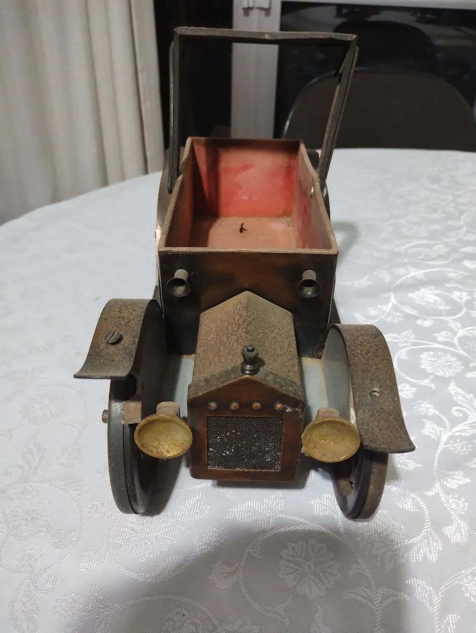 Carrinho de metal antigo - Foto 3