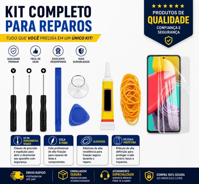 Frontal Tela Display Touch Para Poco M4 Pro 4g - Foto 5