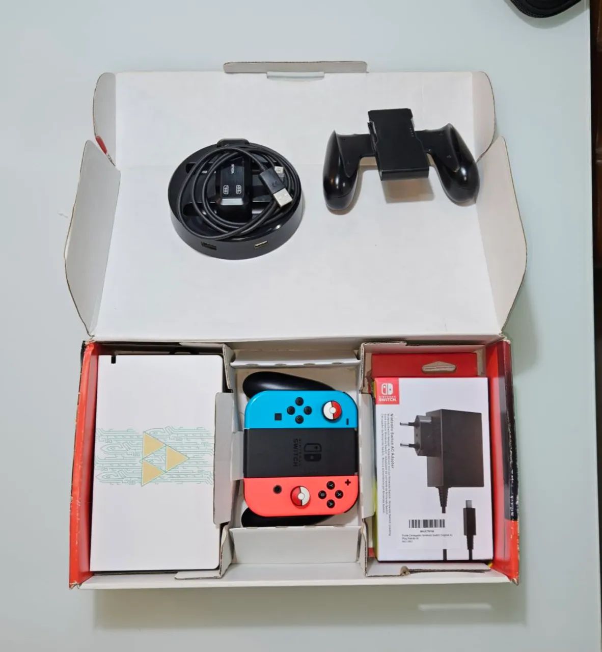 Nintendo Switch V2 com Caixa Original - Foto 4
