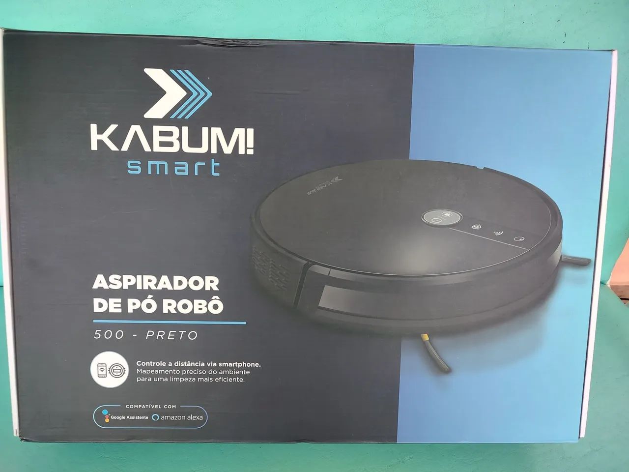 Robô aspirador de pó KaBuM! Smart 500 