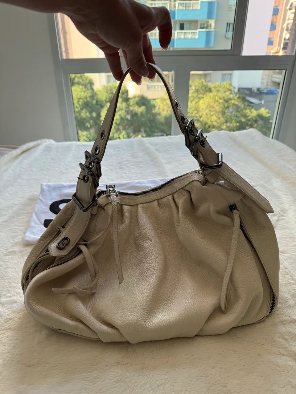Bolsa Schutz de couro grande - Foto 2