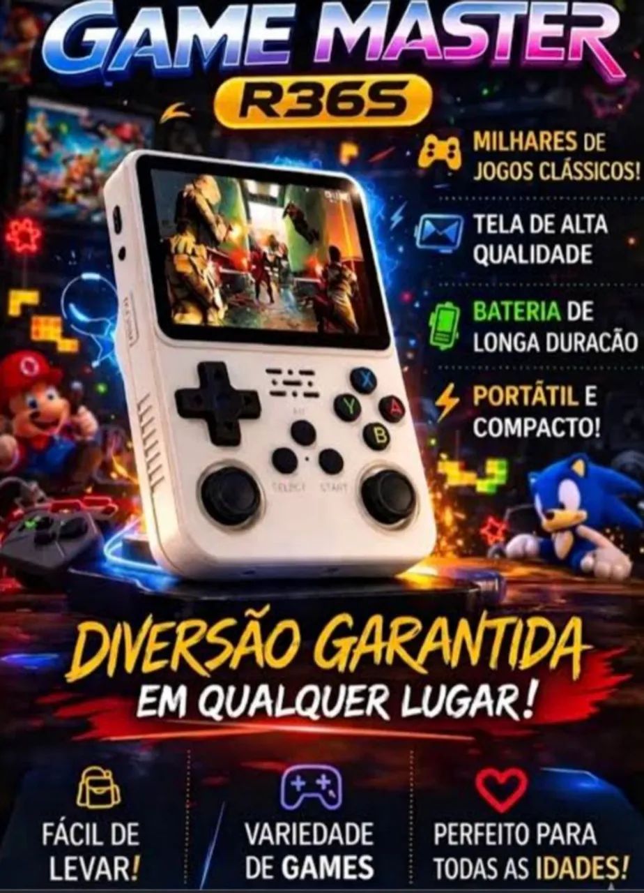R36S Console Novo ?