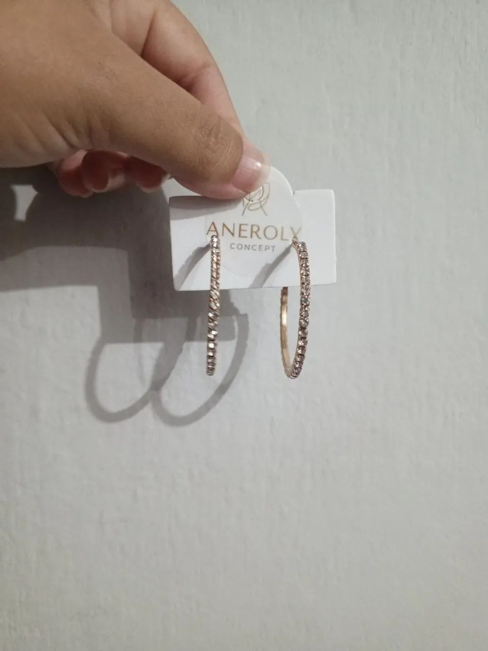 Argola com strass - Foto 3
