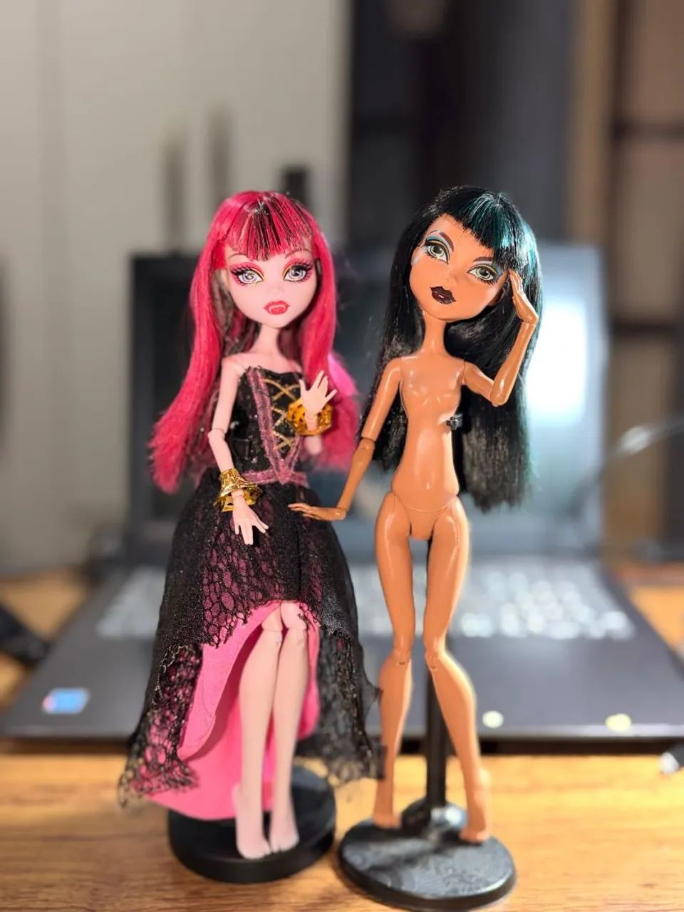 Monster high dráculaura e Cléo 