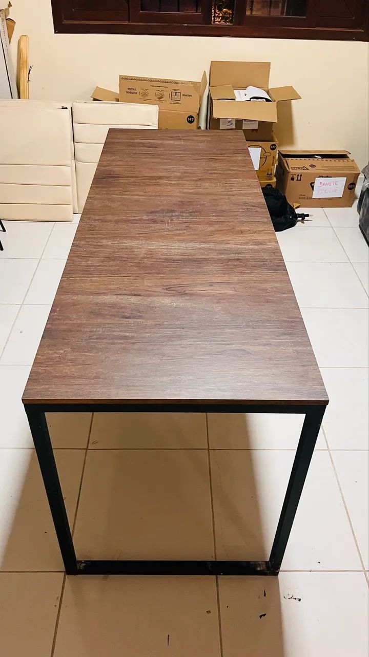  Balcão de Metalon com MDF - Super Resistente - Ótimo Estado